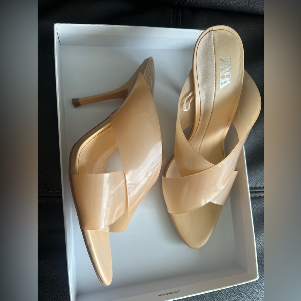 ZARA STILETTO SANDALS